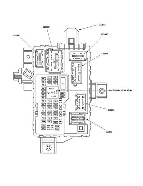 bjb battery junction box ford edge|POWER DISTRIBUTION – Ford Edge SE 2007 – SYSTEM .